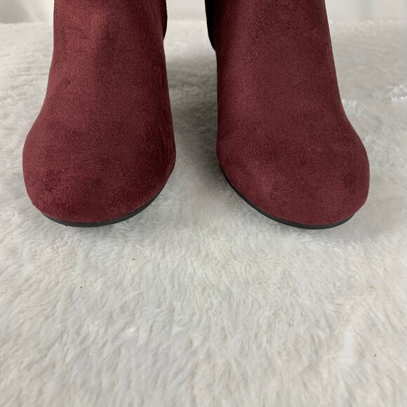 Zigi Soho Nydia Women's Burgundy Boots Size  8 - Picture 3 of 8